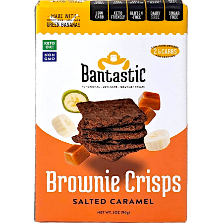 Bantastic Gourmet Brownie Crisp - Salted Caramel